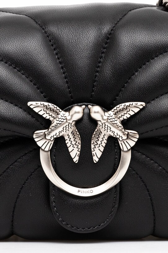 Usnjena torbica Pinko črna 100039.A1EX