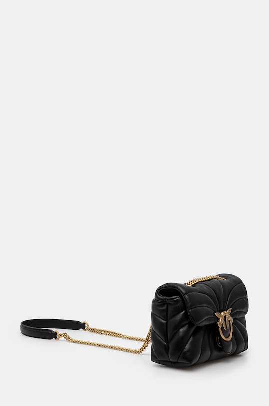 Шкіряна сумочка Pinko 100039.A1EX чорний AA00