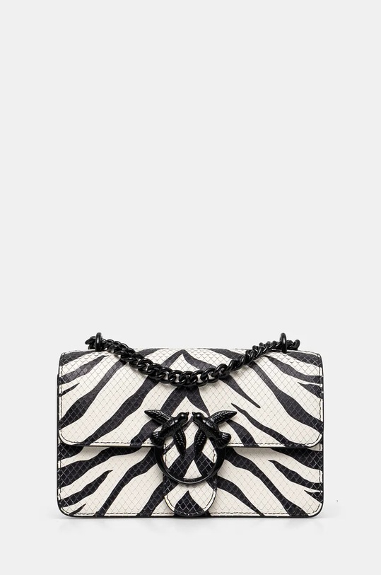 Τσάντα Pinko λείο δέρμα λευκό 100074.A1US