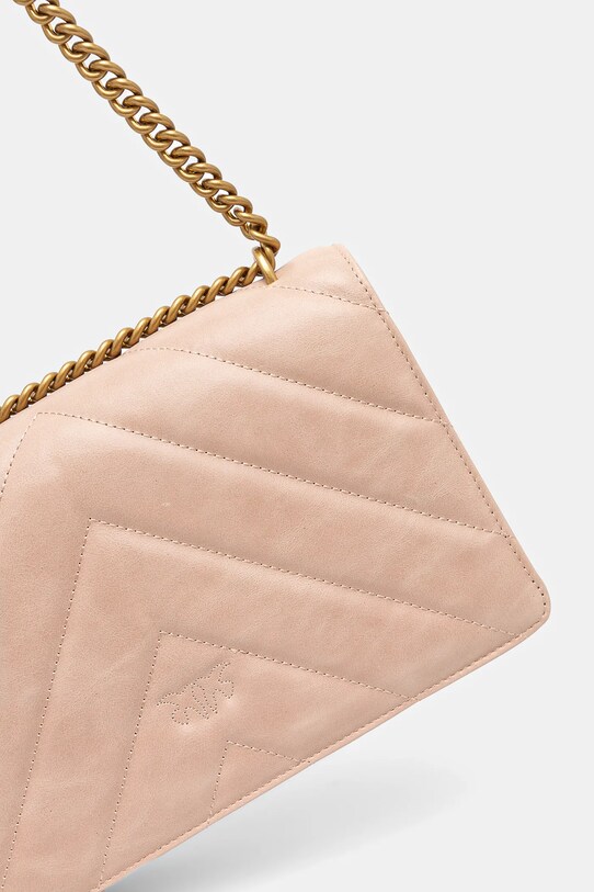 Doplnky Kožená kabelka Pinko 100941.A1UR ružová