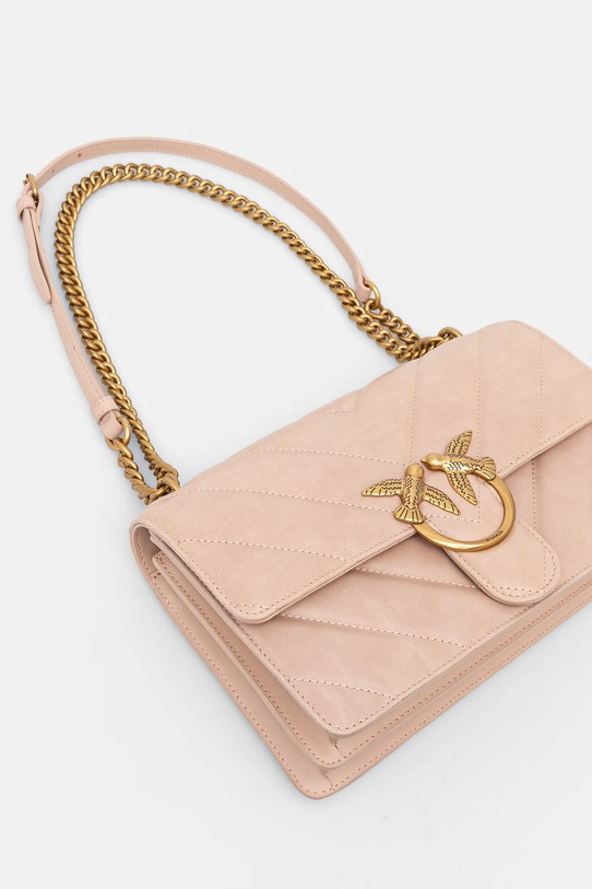 Kožená kabelka Pinko 100941.A1UR ružová