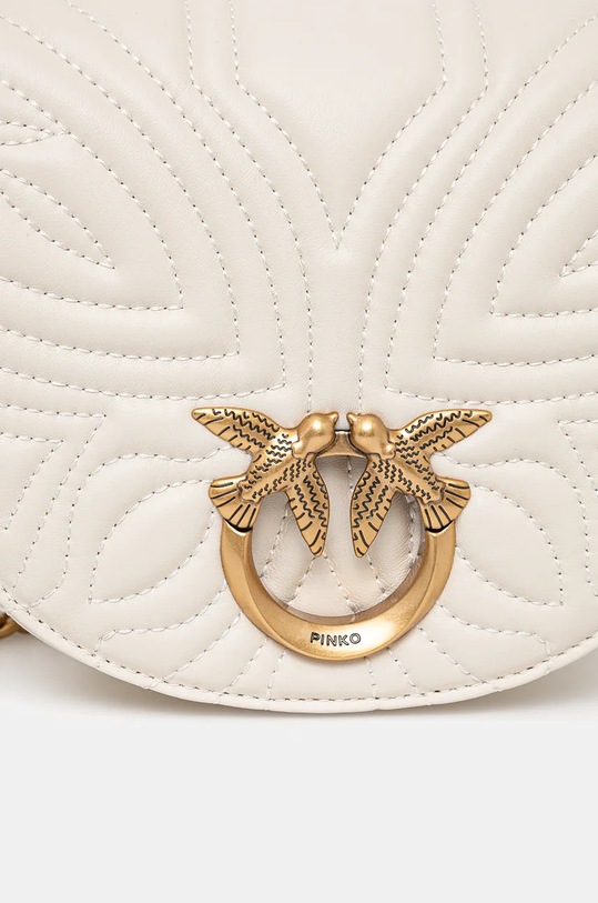 Doplňky Kožená kabelka Pinko 101969.A1Y8 bílá
