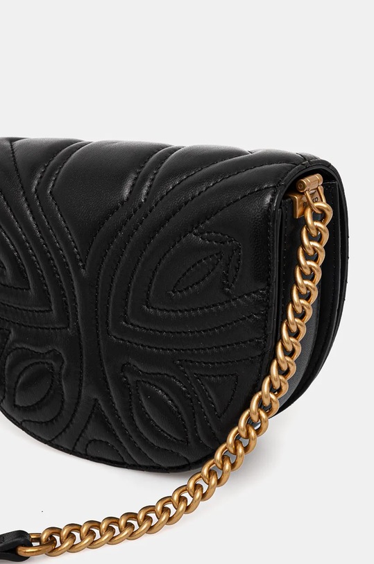 Kožna torba Pinko 101969.A1Y8 crna