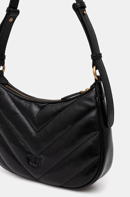 Kožená kabelka Pinko černá 102790.A1RO