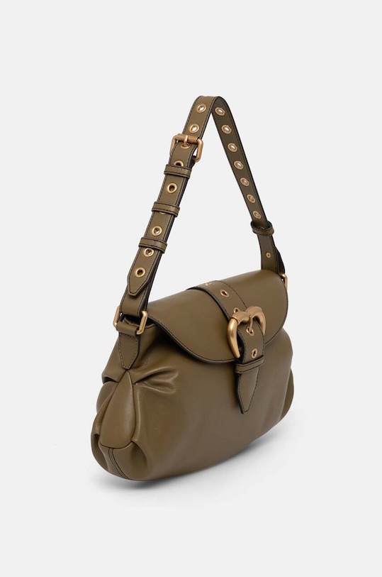 Кожаная сумочка Pinko 102801.A1W9 зелёный AW24