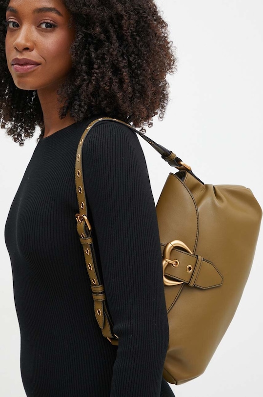 Кожаная сумочка Pinko 102801.A1W9