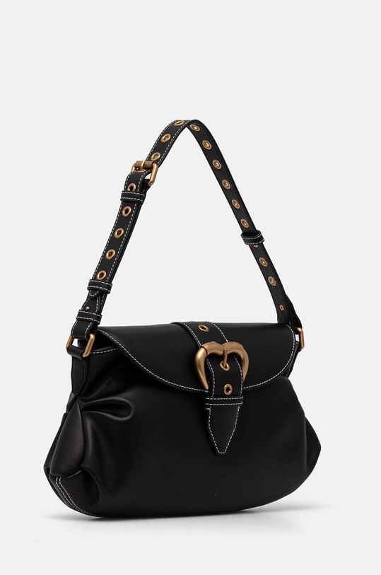 Шкіряна сумочка Pinko 102801.A1W9 чорний AW24