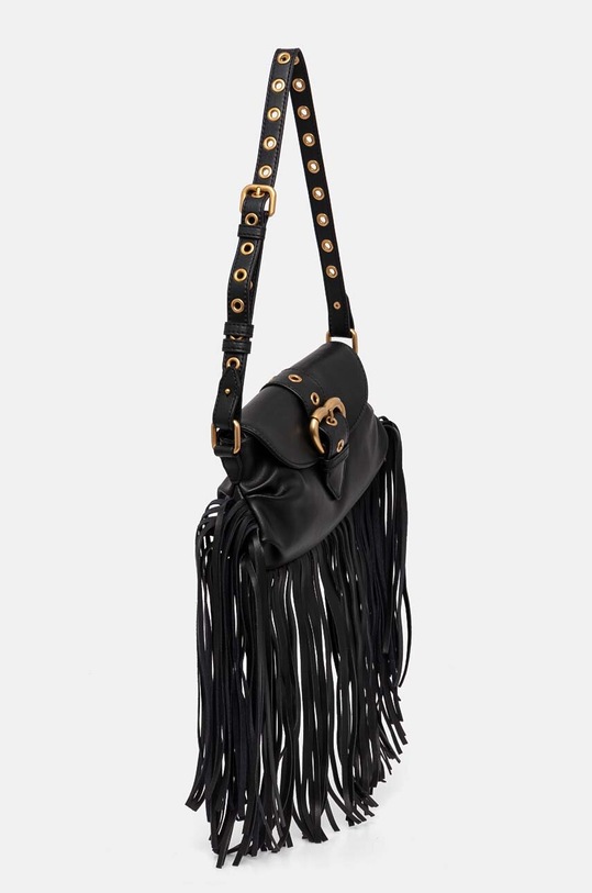 Akcesoria Pinko torebka skórzana 102802.A1W8 czarny