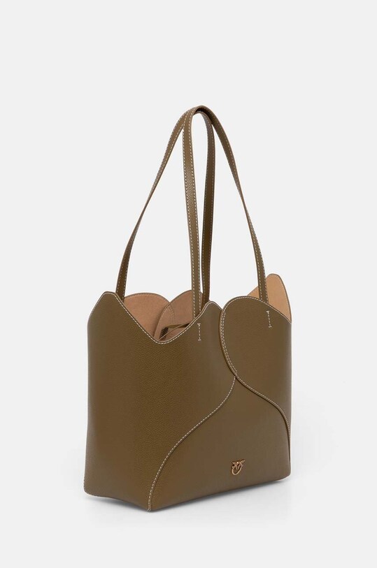 Pinko torebka skórzana 103327.A1RM zielony AW24