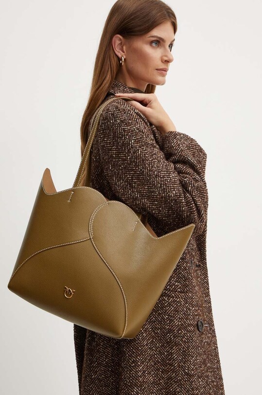 Кожаная сумочка Pinko 103327.A1RM