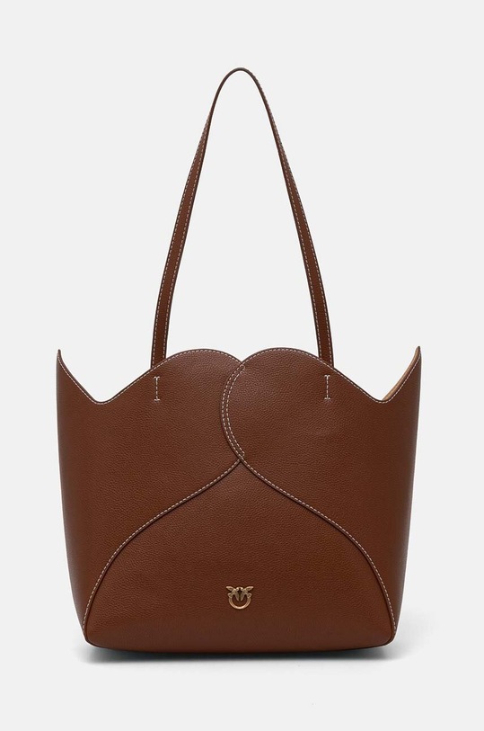 Pinko poseta de piele uni maro 103327.A1RM