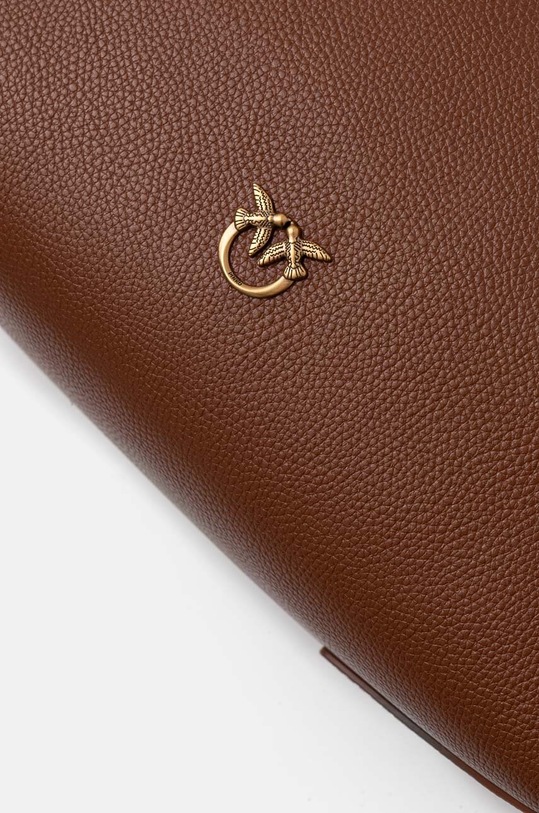 Шкіряна сумочка Pinko коричневий 103327.A1RM