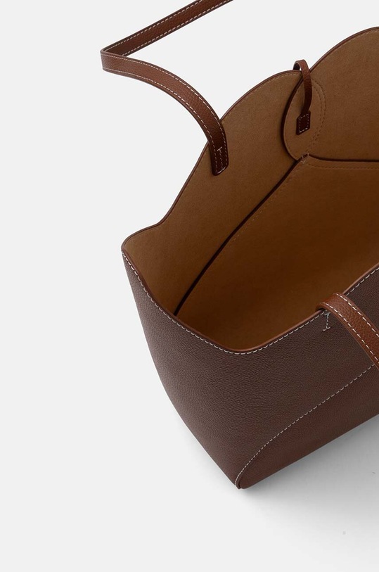 Шкіряна сумочка Pinko 103327.A1RM коричневий
