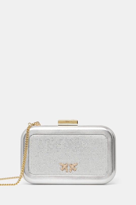 Pinko kopertówka tekstylny srebrny 103515.A1WD