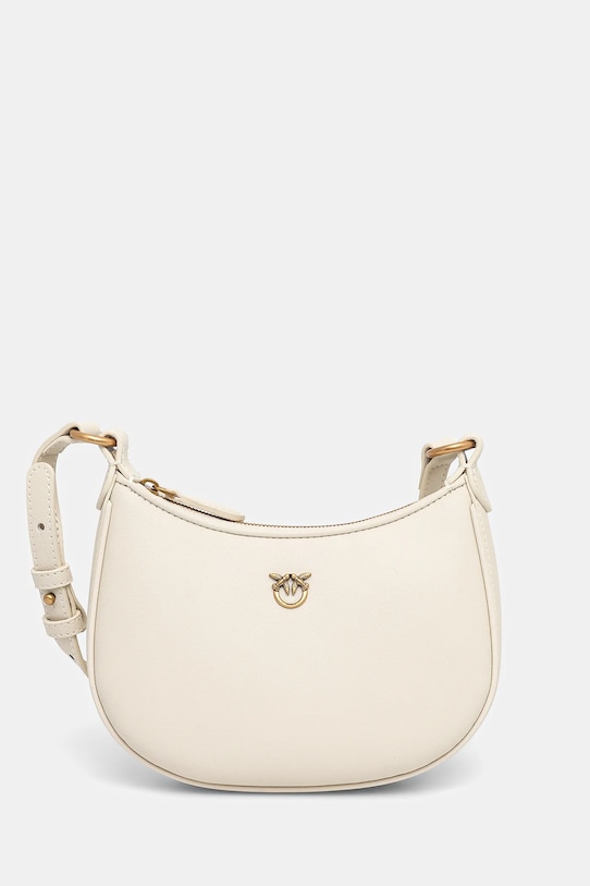 Akcesoria Pinko torebka skórzana 103538.A0F1 beżowy