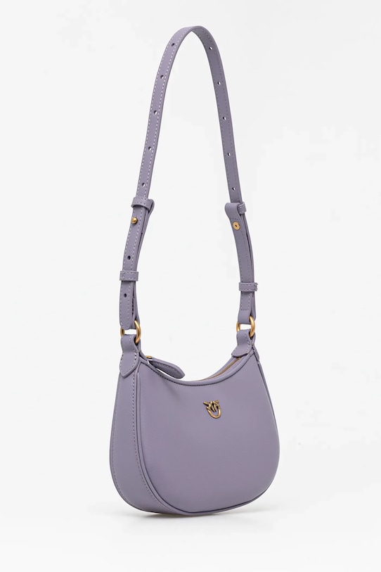 Δερμάτινη τσάντα Pinko 103538.A0F1 μωβ AA00