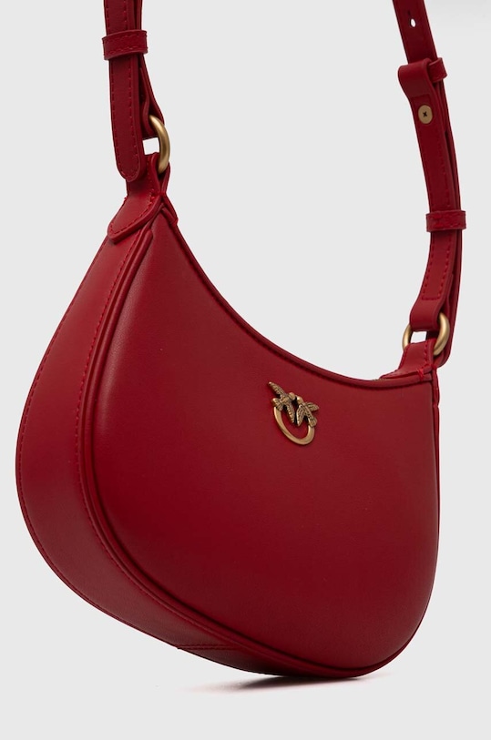 Kožená kabelka Pinko červená 103538.A0F1