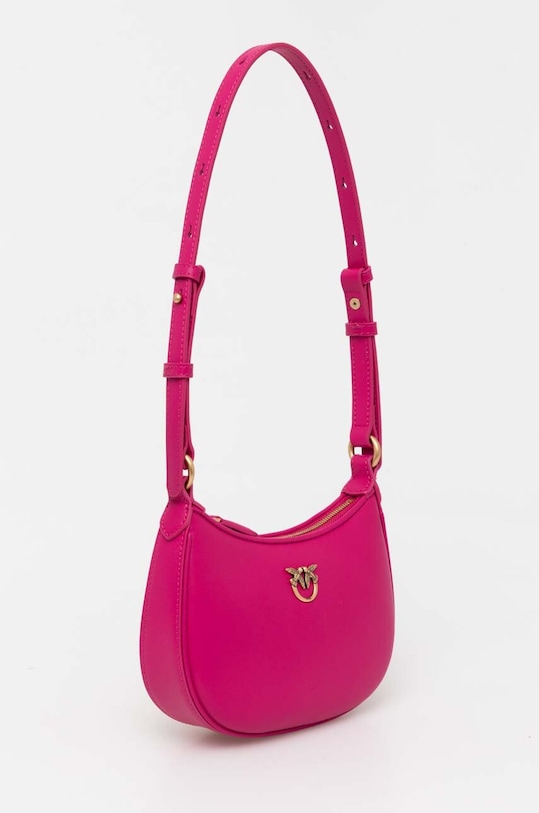 Kožená kabelka Pinko 103538.A0F1 růžová AA00