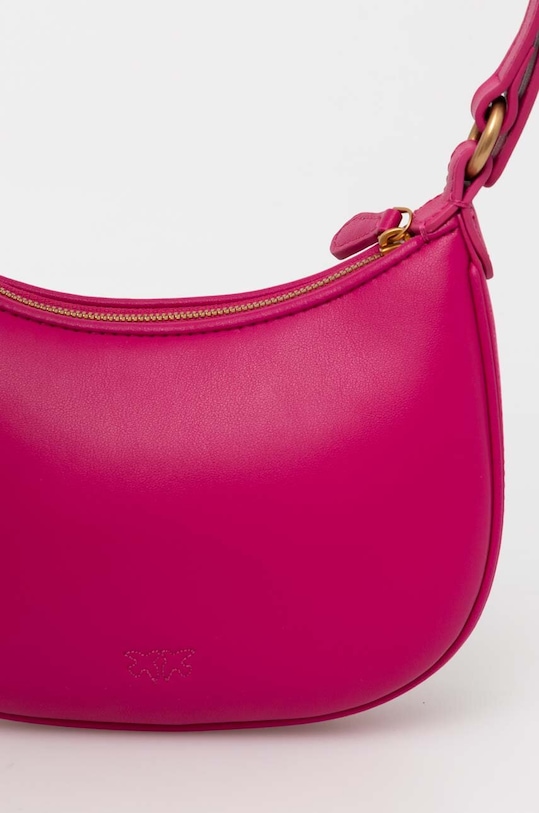 Kožená kabelka Pinko růžová 103538.A0F1