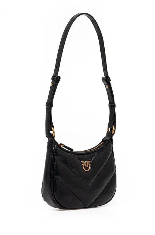 Шкіряна сумочка Pinko 103538.A1RO чорний AW24