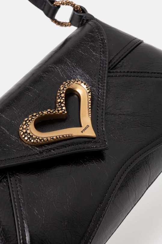 Accesorii Pinko poseta de piele 103763.A1EO negru