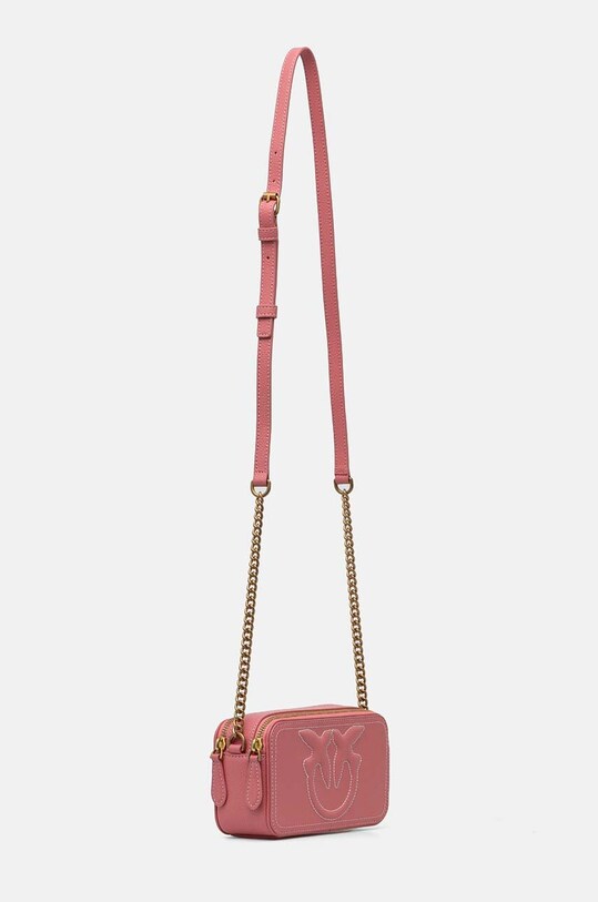 Шкіряна сумочка Pinko 103799.A1LF рожевий AA00