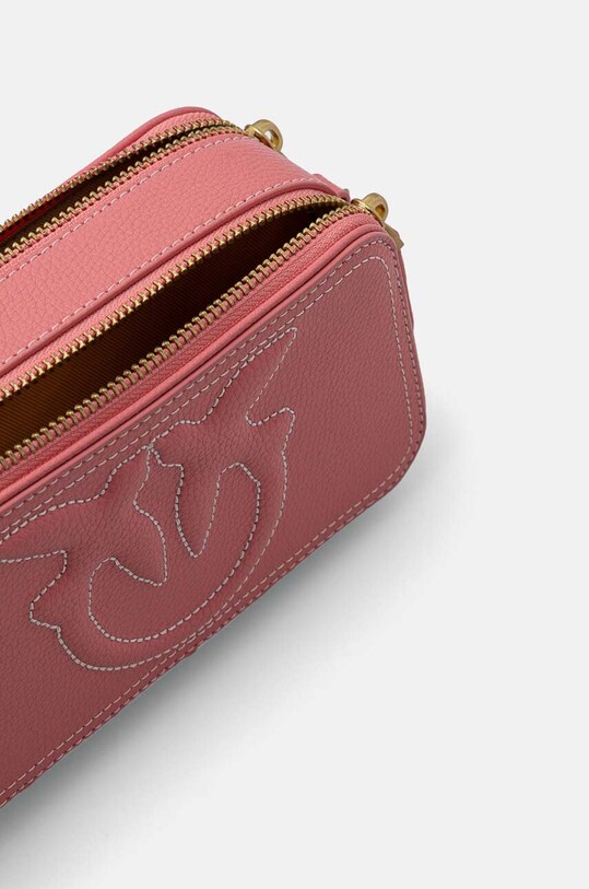 Шкіряна сумочка Pinko 103799.A1LF рожевий