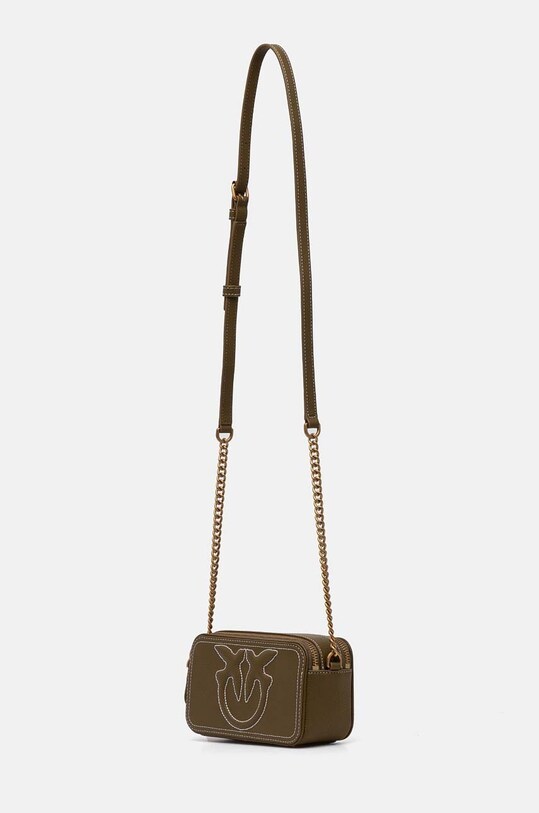 Шкіряна сумочка Pinko 103799.A1LF зелений AA00