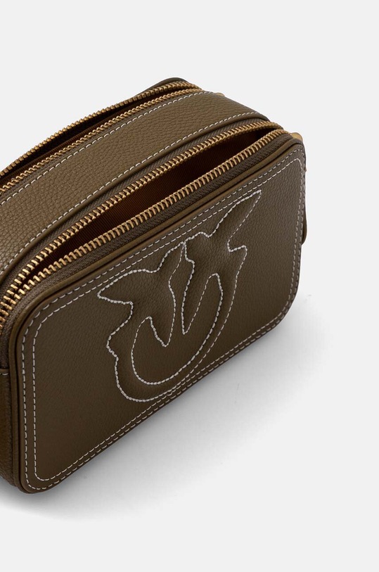 Pinko poseta de piele verde 103799.A1LF