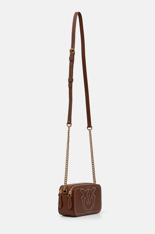 Шкіряна сумочка Pinko 103799.A1LF коричневий AA00