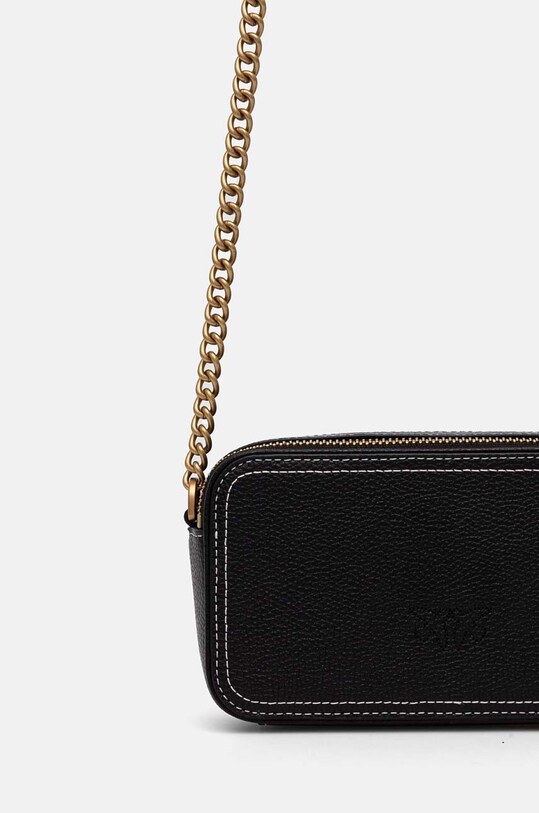 Аксесуари Шкіряна сумочка Pinko 103799.A1LF чорний