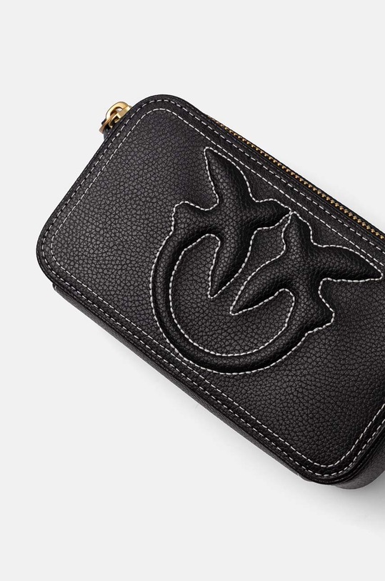 Kožená kabelka Pinko čierna 103799.A1LF