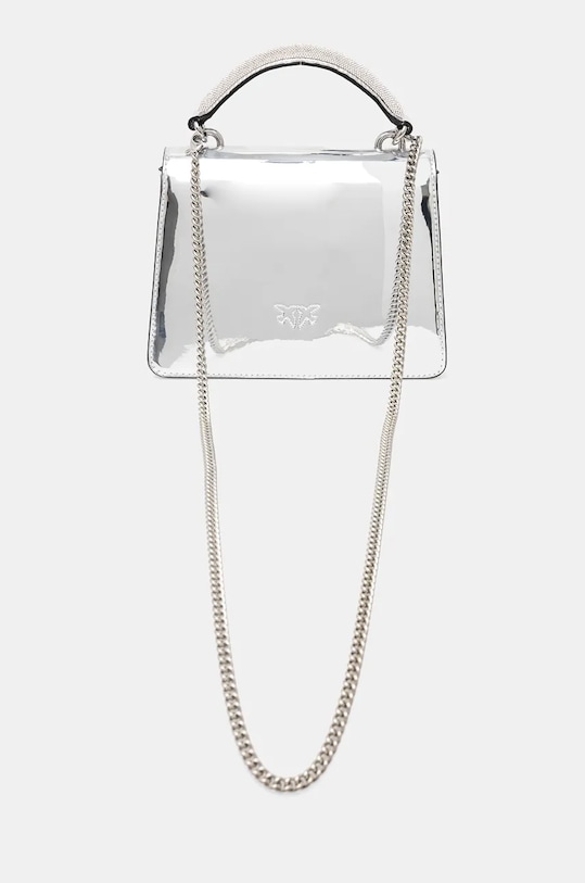 Accessori Pinko borsa a mano in pelle 100071.A1JD argento