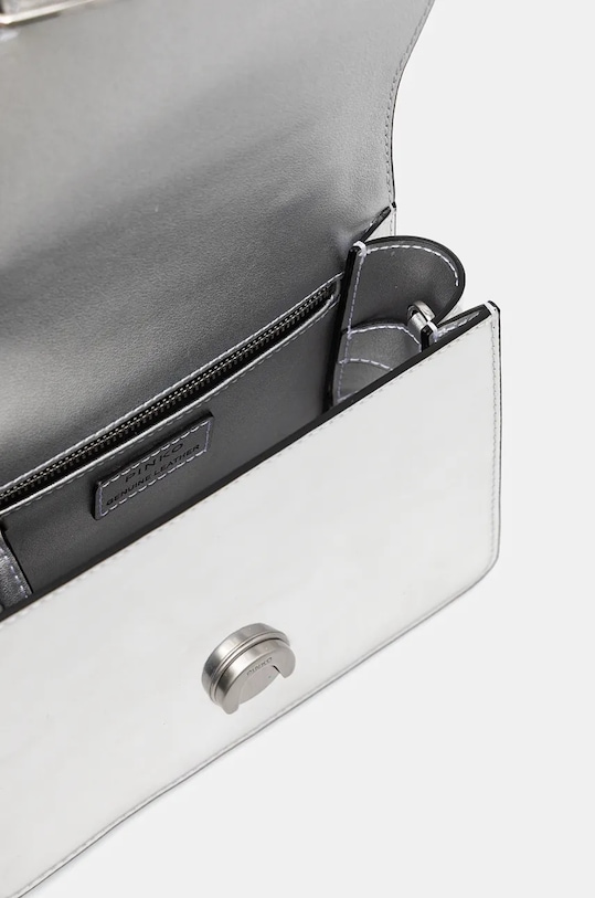 Pinko borsa a mano in pelle 100071.A1JD argento