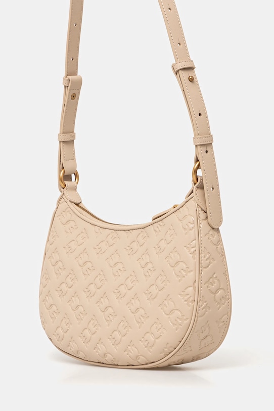 Doplnky Kožená kabelka Pinko 102790.A1YB béžová