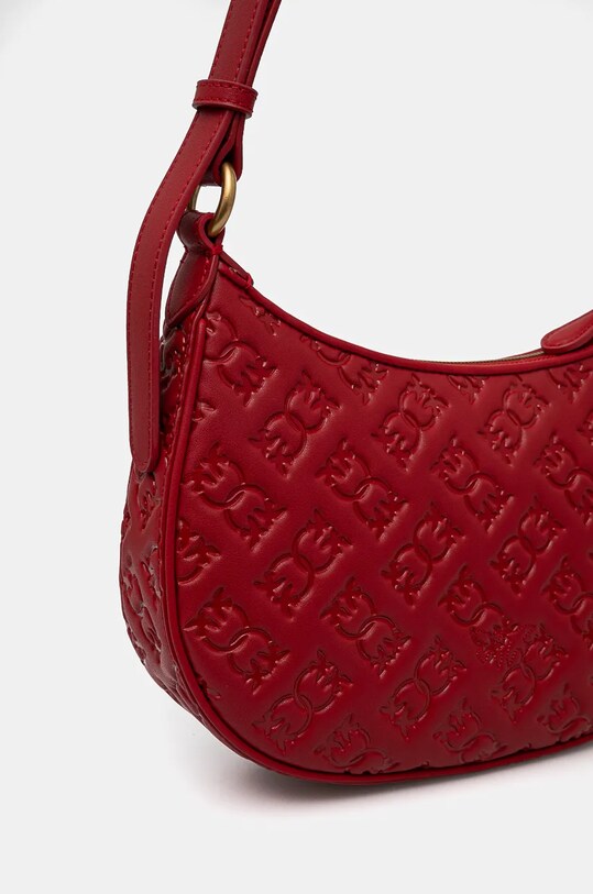 Pinko torebka skórzana czerwony 102790.A1YB