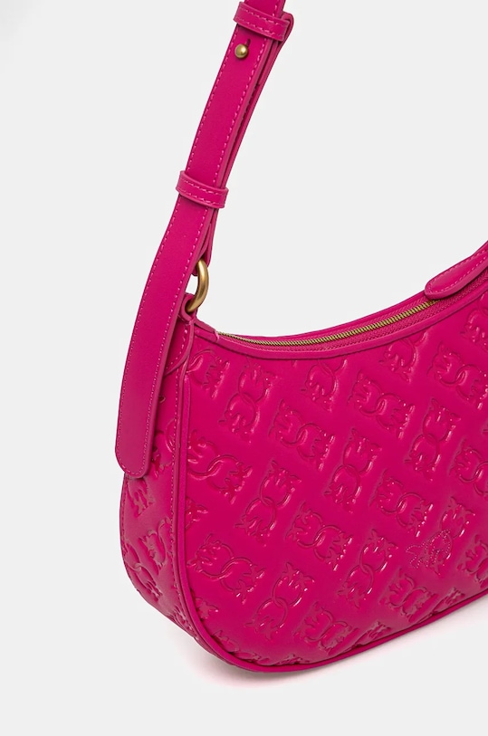 Accesorii Pinko poseta de piele 102790.A1YB roz