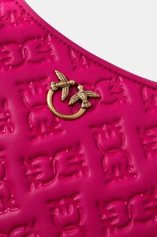 Кожаная сумочка Pinko розовый 102790.A1YB