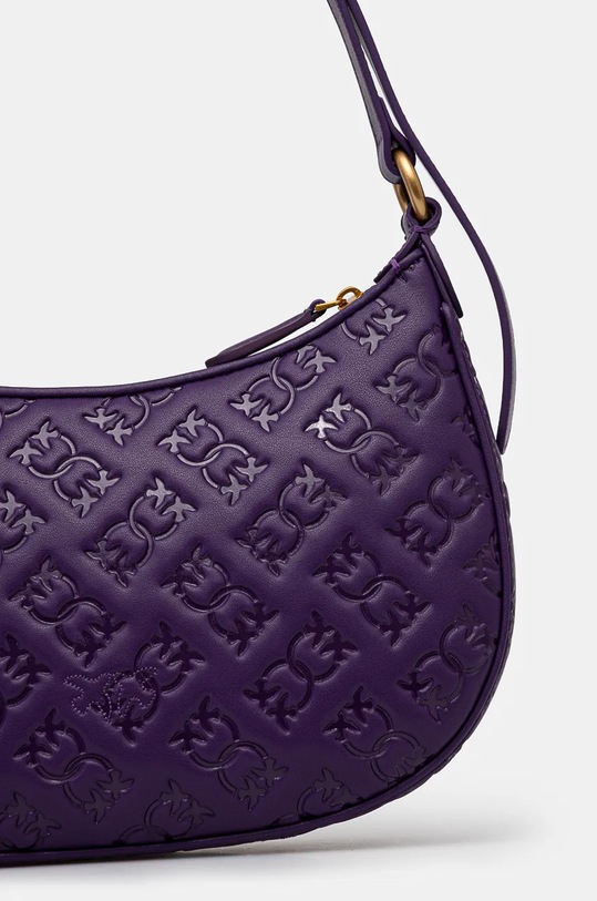 Аксесуари Шкіряна сумочка Pinko 102790.A1YB фіолетовий