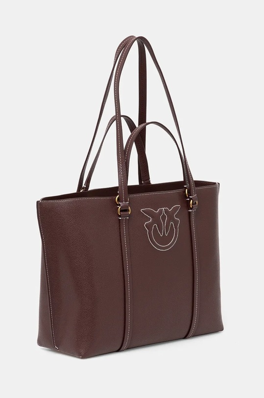 Pinko torebka skórzana 104514.A29O brązowy AW24