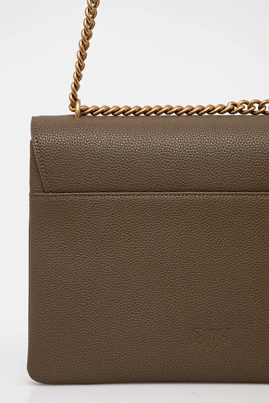 Doplnky Kožená kabelka Pinko 104527.A29Q hnedá