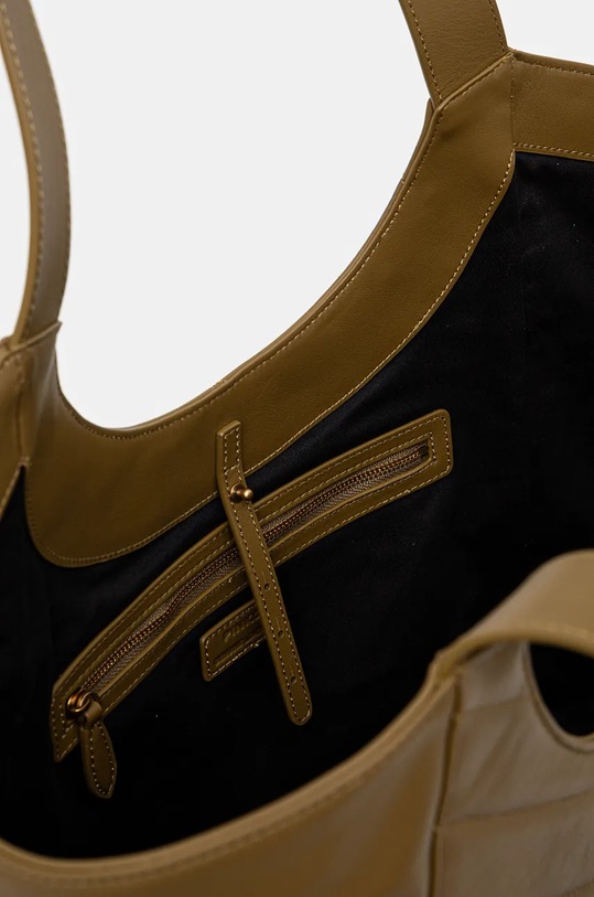 Pinko torebka skórzana 104536.A29Y zielony