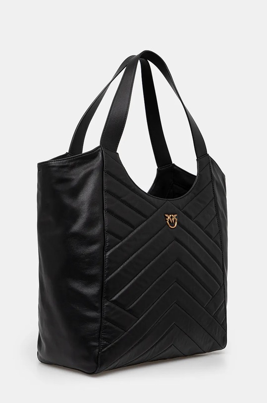 Kožená kabelka Pinko 104536.A29Y černá AW24