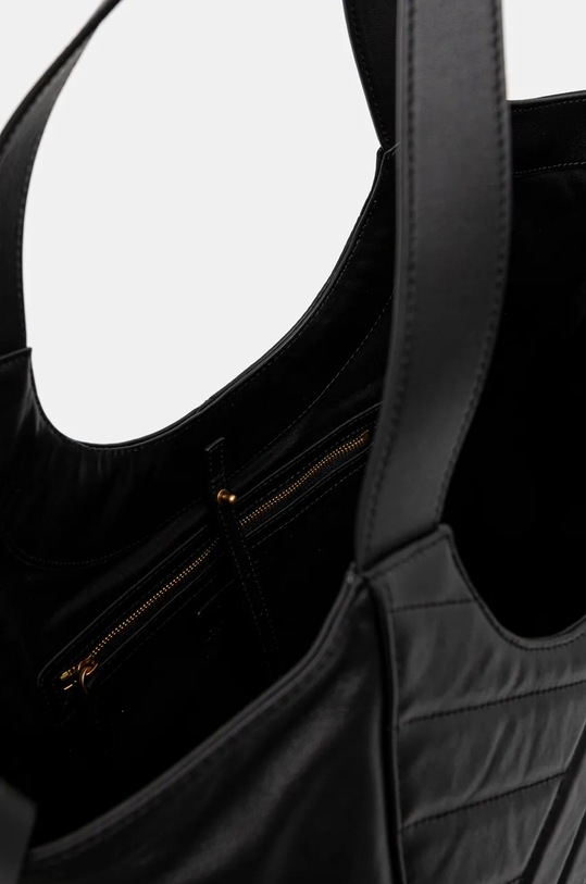 Kožená kabelka Pinko 104536.A29Y černá
