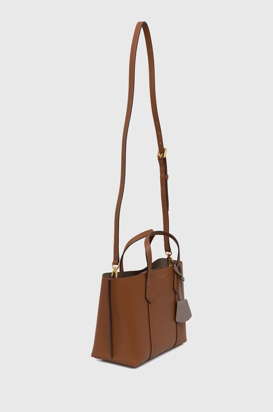 Kožená kabelka Tory Burch Perry Triple-Compartment 81928.905 hnědá AW24