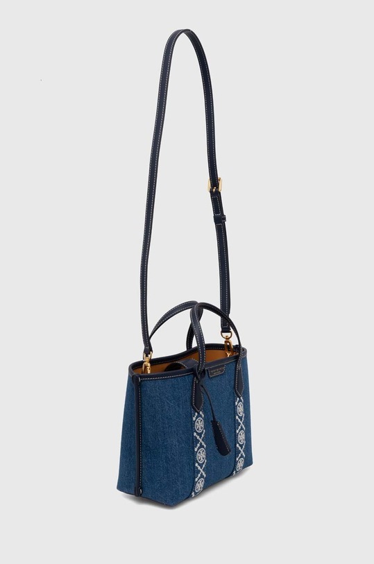 Сумочка Tory Burch Perry Denim Triple-Compartment Small 154619.426 темно-синій AW24