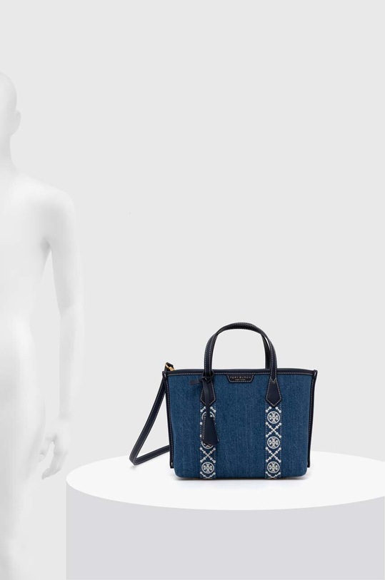 Сумочка Tory Burch Perry Denim Triple-Compartment Small 154619.426