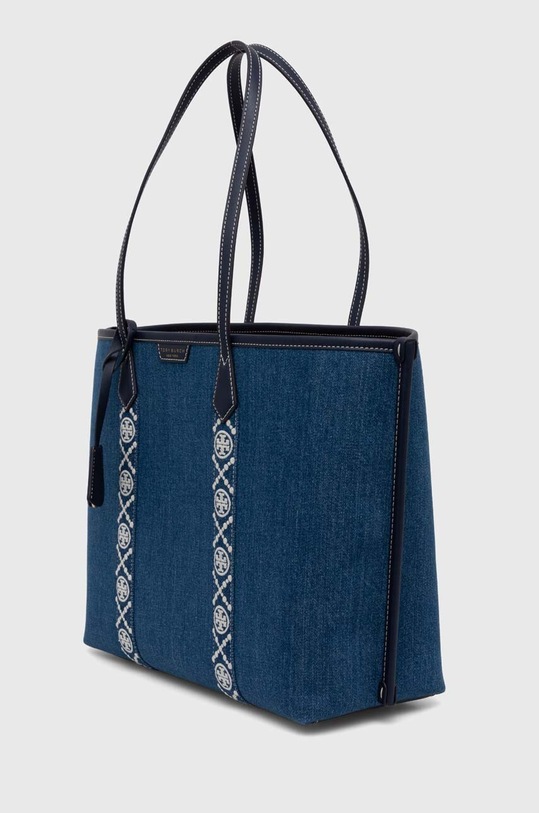 Τσάντα Tory Burch Perry Denim Triple-Compartment 159268.426 μπλε AW24