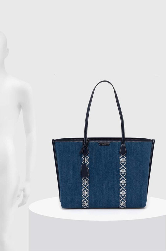 Τσάντα Tory Burch Perry Denim Triple-Compartment 159268.426