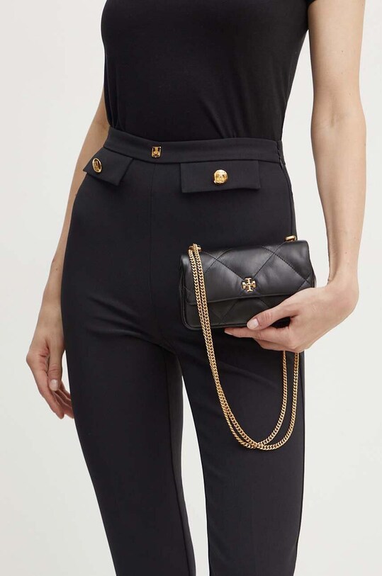 Kožená kabelka Tory Burch Kira Diamond Quilt Mini 154710.001